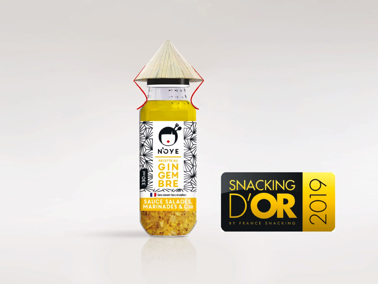 N'oye Lauréate 2019 du Snacking d’Or